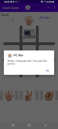 Clash Game-Rock Paper Scissors - Screenshot 3