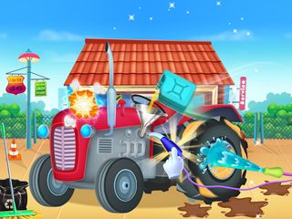 kids truck wash games for boys - Screenshot 3
