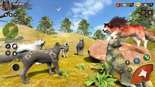 Wild Wolf Simulator Wolf Games - Screenshot 1