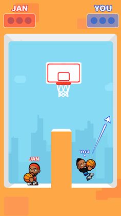 Basket1vs1Battle - Screenshot 1