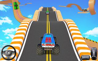 Monster Truck 3D Ramp Racing - Screenshot 1