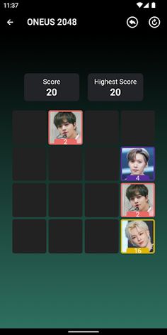 ONEUS 2048 Game - Screenshot 2