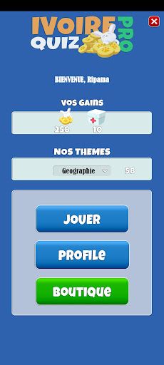 QUIZ IVOIRE PRO - TESTEZ VOUS! - Screenshot 1