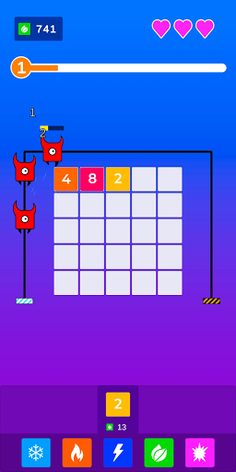 2048 Tower Defence - Screenshot 1