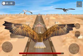 Bird Race Game 3D: Eagle Games - Screenshot 2