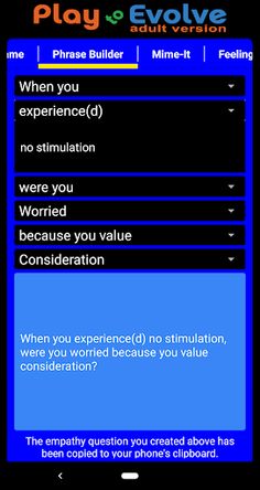 NVC Play to Evolve Adult versi - Screenshot 2