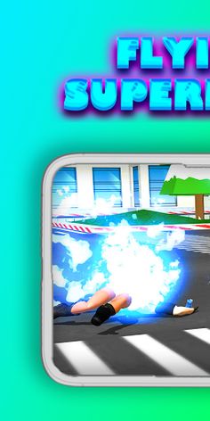 Flying Superhero 3D: vegas Maf - Screenshot 1