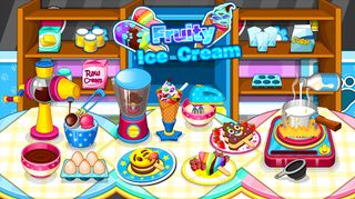 Cooking Fruity Ice Creams - Screenshot 1