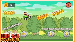 Lion Car Adventure - Screenshot 1