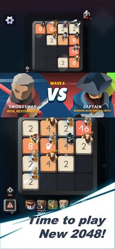 2048 Heroes - Screenshot 1