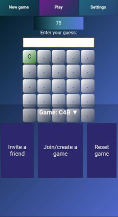 Bibio - Word guessing game - Screenshot 3