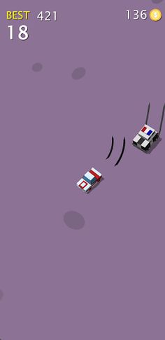 Police Car Chase - race arcade - Screenshot 2
