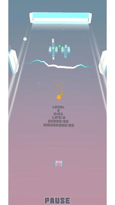 brick breaker matrix : winter - Screenshot 3