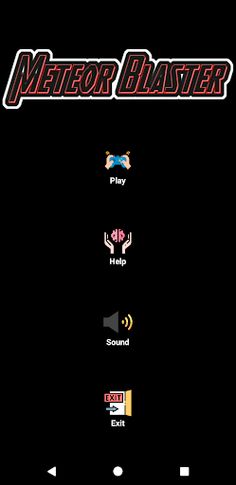 Meteor Blaster - Screenshot 1