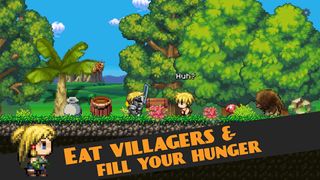 Cursed Egi - Pixel RPG Runner - Screenshot 1