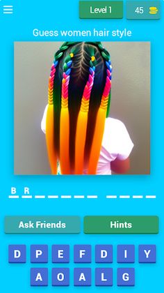 Guess Hair Style: Hair Strokes - Screenshot 1