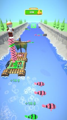 Raft Run - Screenshot 2
