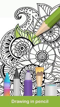 100+ Mandala coloring pages - Screenshot 2