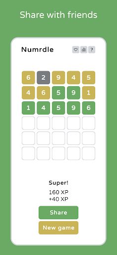 Numrdle - Screenshot 4