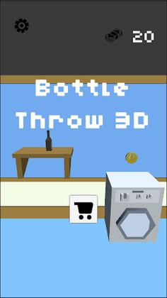 Bottle Throw 3D - Screenshot 1