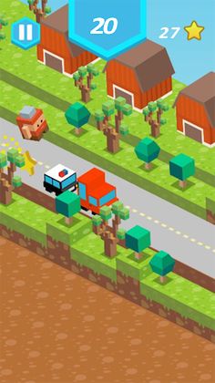 Blocky Road Racing 2D - Screenshot 4