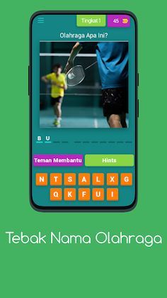 Tebak Nama Olahraga - Screenshot 1