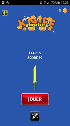 Knife Strokes - Screenshot 2