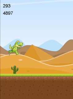 Dino Run T-REX - Screenshot 1