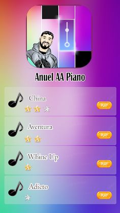 Anuel AA Piano Tiles - Screenshot 2