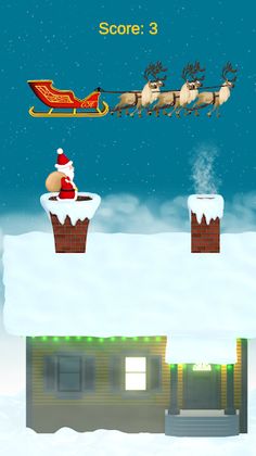 Chimney Hop -Santa Present Del - Screenshot 3