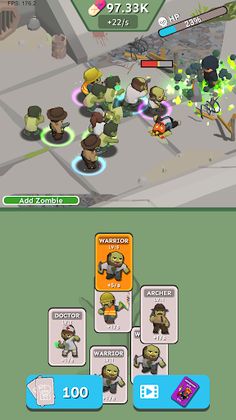 Merge Zombie Siege - Screenshot 3