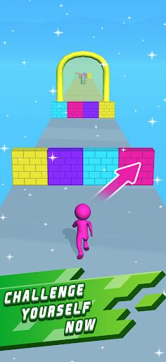 Crazy Color Run 3D Games - Screenshot 1