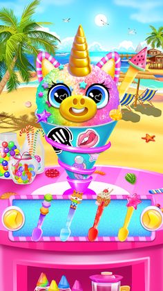 Rainbow Frozen Snowcone Maker - Screenshot 4