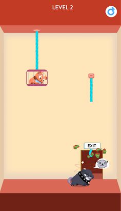 Rescue Kitten - Rope Puzzle - Screenshot 4