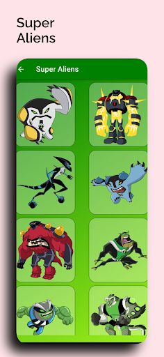 Aliens Ben with omnitrix hero - Screenshot 4