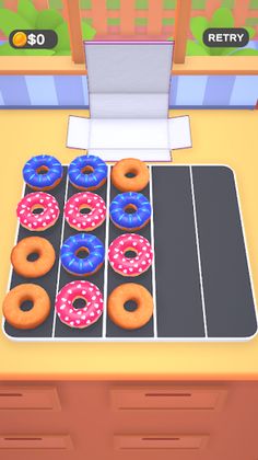 Donut Sorting! - Screenshot 1