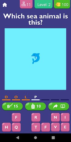 Guess The Sea Animal By Emoji - Screenshot 3
