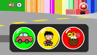 Traffic rules for children - Screenshot 1