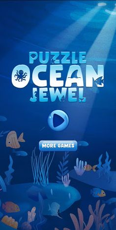 Puzzle Ocean Jewel - Screenshot 1