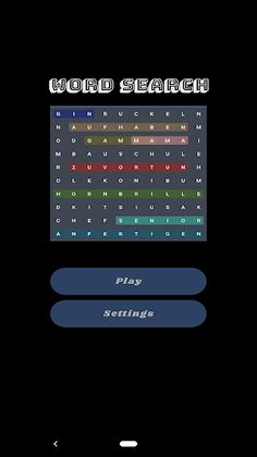 Word Search Game - Screenshot 2