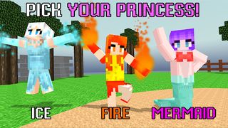 Blocky Princess: Frozen Arena - Screenshot 3