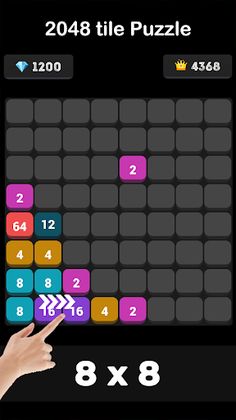 2048 Number Puzzle : X3 Blocks - Screenshot 3