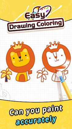 Easy Drawing Coloring - Screenshot 1