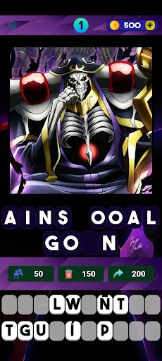 Overlord Quiz - Screenshot 1