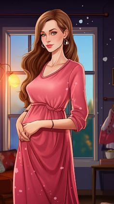 Pregnant Girl Dress Up - Screenshot 4
