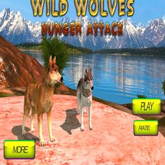 Wild Wolves Hunger Attack 3D - Screenshot 1