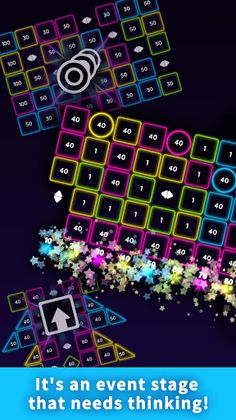Bricks Breaker Neon 11 - Screenshot 3