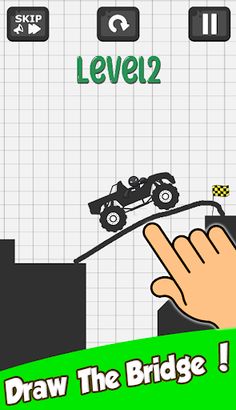 Draw Bridge: Save The Stickman - Screenshot 2