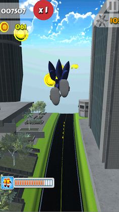 Blue Hedgehog Dash Runner - Screenshot 3