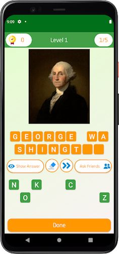 American presidents quiz - Screenshot 2